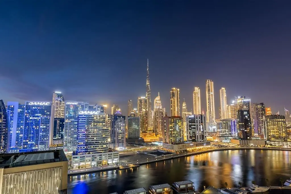 Waves - Stylish 13Th-Floor Studio With Top-Notch Amenities Dubai 0*,