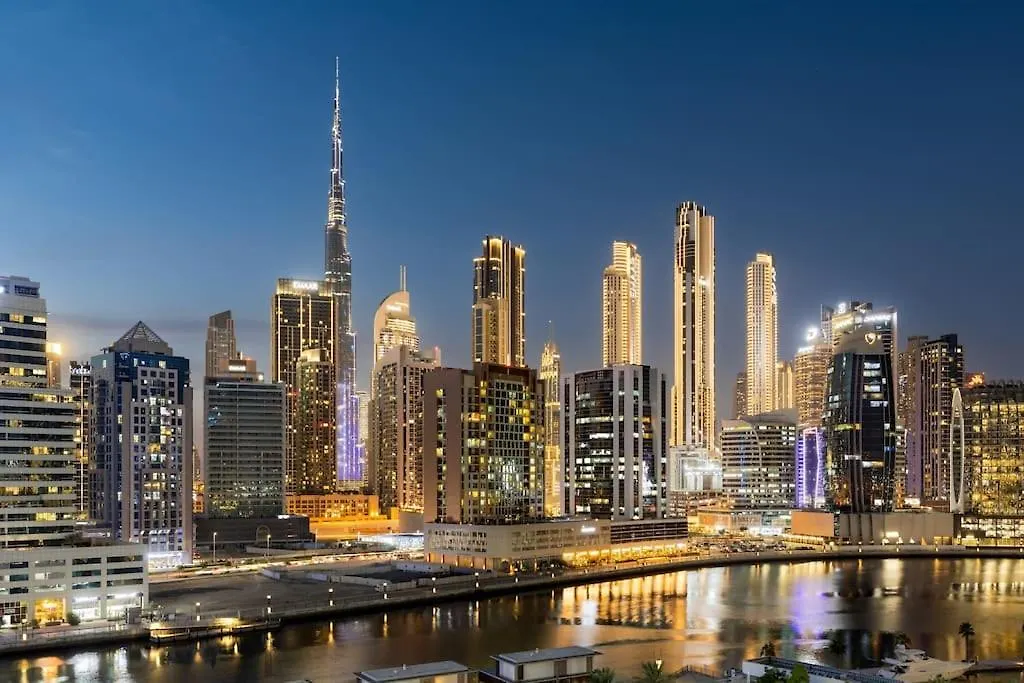 Apartment Waves - Stylish 13Th-Floor Studio With Top-Notch Amenities Dubai