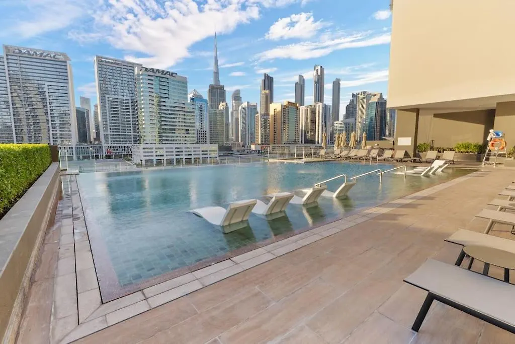 Apartment Waves - Stylish 13Th-Floor Studio With Top-Notch Amenities Dubai United Arab Emirates