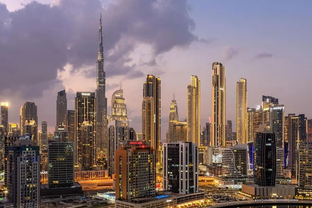 Waves - Stylish 13Th-Floor Studio With Top-Notch Amenities Dubai 0*,
