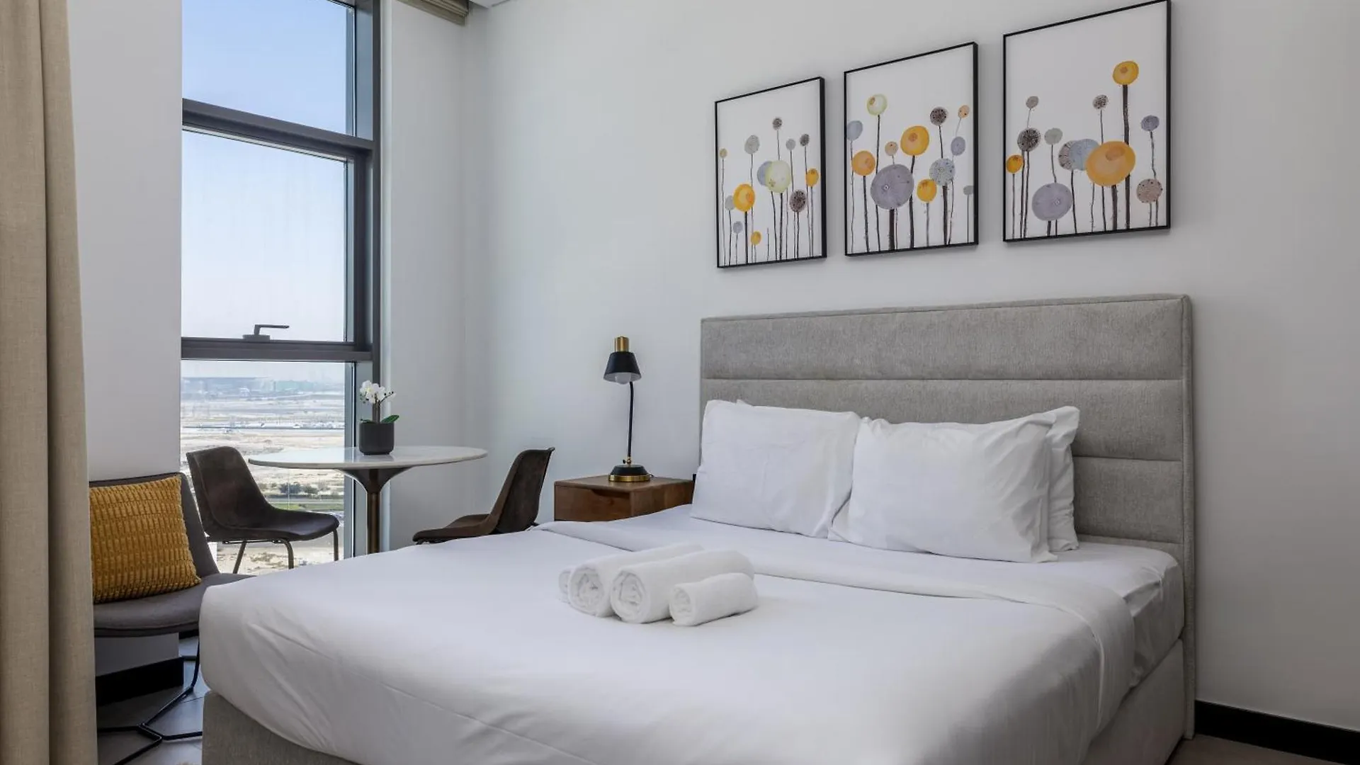 Apartment Waves - Stylish 13Th-Floor Studio With Top-Notch Amenities Dubai